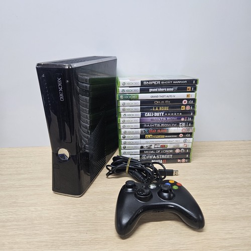 Microsoft xbox 360 slim 250gb - xbox,