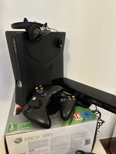 Microsoft xbox 360 slim - slim, boxata