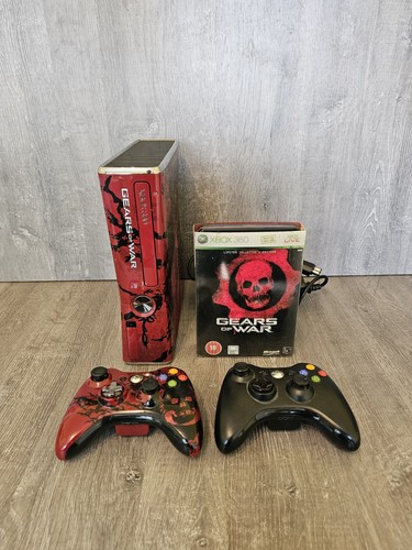 Microsoft xbox 360 slim gears - xbox,