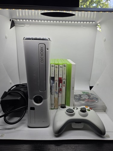 Pacchetto xbox 360 slim bianca - pacchetto,