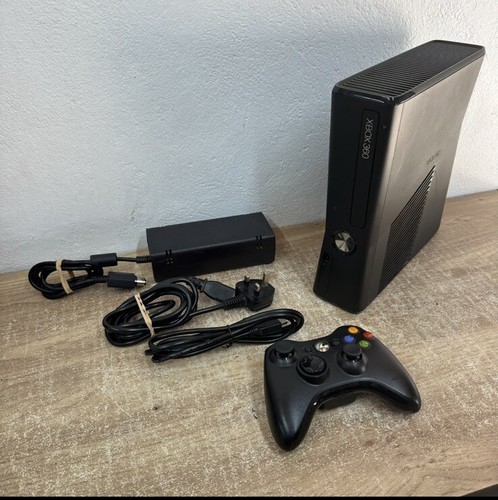 Xbox 360 slim nera 250gb - xbox,